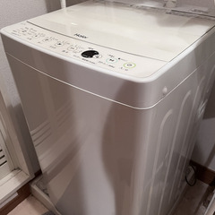 Haier 洗濯機　2020年製の画像