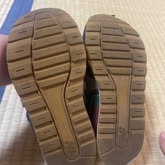 ニューバランス18センチシューズの画像