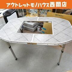 サウスフィールド 折りたたみ BBQテーブル 折りテーブル キャ...