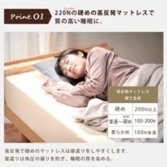 【未使用・開封済】マットレス　ウレタン　ダブルの画像