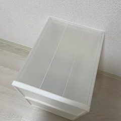 【無印良品】ポリプロピレン収納ケース・引出式・大　2個セットの画像