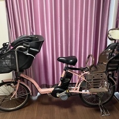 電動自転車　子供乗せ　Panasonic 20インチ　ギュットミ...
