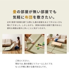 【新品】折りたためる畳　2個セットの画像