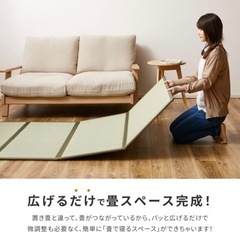 【新品】折りたためる畳　2個セットの画像