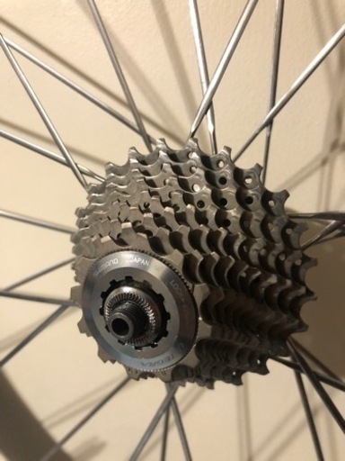  リアカーボンホイール　自転車　ロードバイク　アルテカセット付