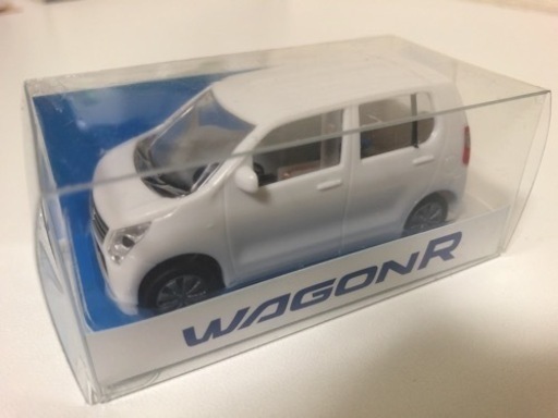 ②【非売品】LEDベッドライトが光る　スズキ SUZUKI 新型ワゴンＲ プルバックカー 発電するミニカー