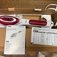 【開封&動作確認のみ】T-fal スチームアイロンの画像