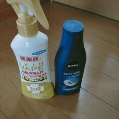 スキンベーブ（虫除け）&ニベアスキンミルク
