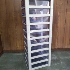 書類ケース 10段 A4サイズ プラスチック製 引き出し レターケース 収納ケース オフィス 書類整理 書類収納 事務用品 アイリスオーヤマの画像