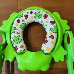 カエルさん補助便座の画像