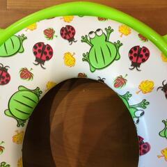 カエルさん補助便座の画像