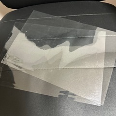 透明フィルム2枚　　A4サイズ
