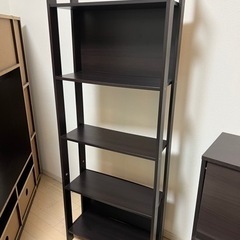 本棚　IKEA ダークブラウン  茶色　LAVIA