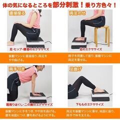 20%値下げ 数回使用 フィットネス 振動マシン 近隣配送無料 の画像