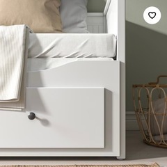 【お相手決まりました】HEMNES ヘムネス デイベッドフレームの画像