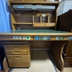 引越⑥  学習机【110×70×70】&引出【55×45×60】...