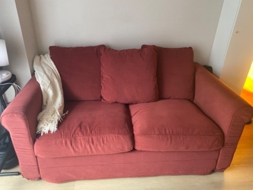 2人掛けソファー＋サイドテーブル