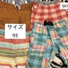 無料です💓　子供服　半ズボン　使用感ありの画像
