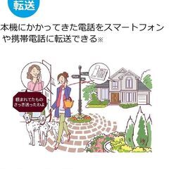 パナソニック RU・RU・RU デジタルコードレス電話機 親機のみ スマホ連動 Wi-Fi搭載 VE-GDW54D-W の画像