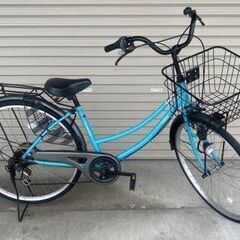 26インチ　6段ギア　大人用自転車　通勤　通学等に