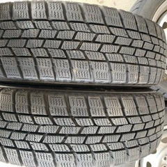 155/65R14 スタッドレス　バリ山　マルチホイールセットの画像