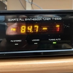 SANSUI・T-E500／AM・FMステレオチューナーの画像