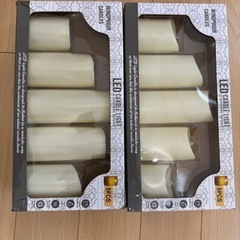LEDキャンドル5つセット×2の画像