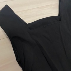 ワンピース　韓国　黒の画像