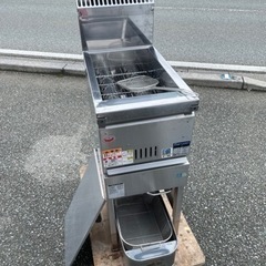 ル 年末のプロモーション 店舗□ガスフライヤー□未チェック☆実演なし☆ジャンク□即決 調理器具