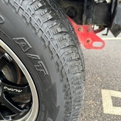 RAYS レイズ　ALAP-J ジムニーJB64jb23  軽量鍛造ホイール　ジオランダーATタイヤ未使用!175/80/r16の画像