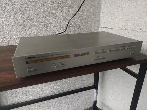 通電のみ確認・現状品☆AM/FMステレオチューナー☆YAMAHA/ヤマハ☆T-6