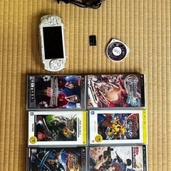 PSP 2000バッテリーなし　ソフト多数