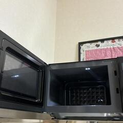 買って1年未満の電子レンジ＆おしゃれな額縁セットの画像