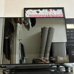 買って1年未満の電子レンジ＆おしゃれな額縁セットの画像