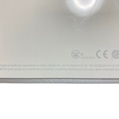 Apple A1314 Wireless Keyboard MC184LL/A 3rd Gen ワイヤレスキーボード テンキー非搭載 Bluetooth接続 日本語配列 MACの画像
