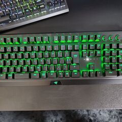 【ジャンク】Razer BlackWidow Elite JP Green Switchの画像
