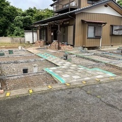 8/22不動産投資的　DIY 土間コン作業　8/22 08:00から(3時間弱) 終わり仕舞いの画像