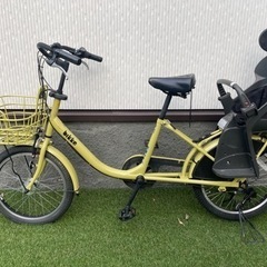 自転車　チャイルドシート付