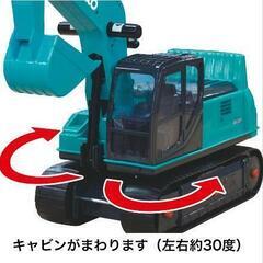 ショベルカー　おもちゃの画像