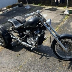 ホンダ スティード 400 現状渡 トライク　三輪 車検無 アメリカン　書類有の画像