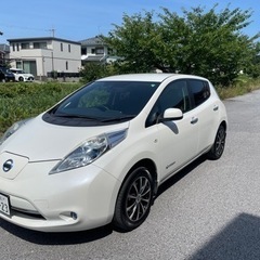 日産　リーフX 車検満タンすぐ乗れるAA評価点4B値下げしました