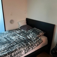 IKEA MALM ベッドフレーム　ブラック