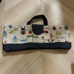 新品未使用！　ピアニカケース袋　昆虫柄