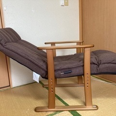 リクライニング　イス　ソファーの画像