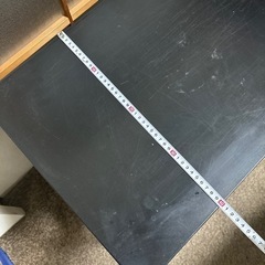お取引中！　オフィス家具、三段スチール棚収納の画像