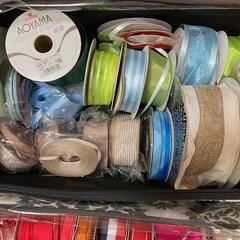 未使用含む 輸入リボン/日本製：フラワーアレンジ・リボン小物・ハンドメイドにもの画像