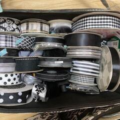 未使用含む 輸入リボン/日本製：フラワーアレンジ・リボン小物・ハンドメイドにもの画像