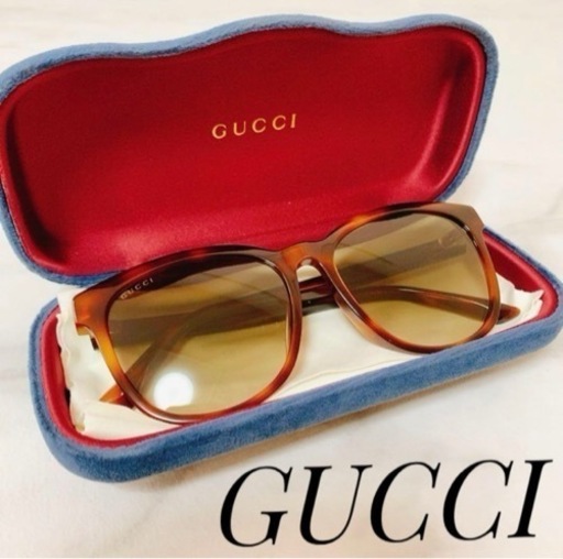 【美品】 GUCCI サングラス スター GGロゴ 人気モデル べっ甲柄