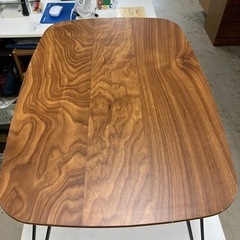 取引場所 南観音 K2407-388 折りたたみローテーブル 汚れキズありの画像