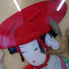 【差し上げます】額入り押絵①の画像